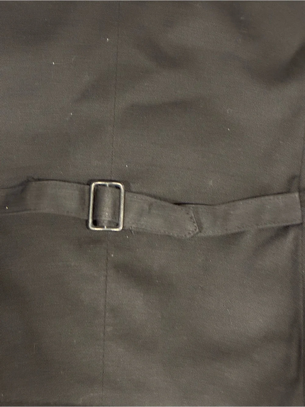 New Consensus black suede vest XL